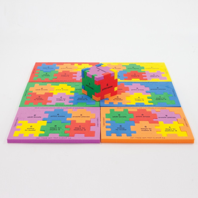 Custom Printed Snafooz Puzzle Multi Coloured Small - Image 2