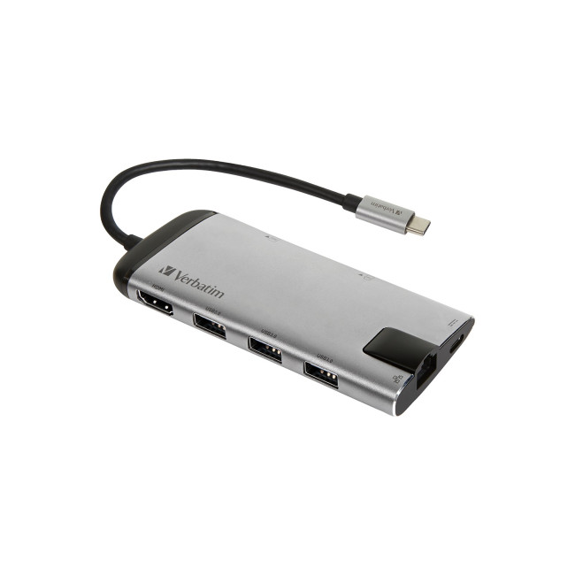 Custom Printed Verbatim USB-C Large Multiport Hub