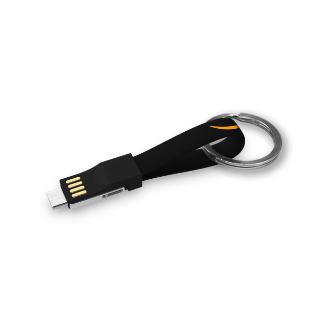 Custom Printed Flip USB Charging Cable