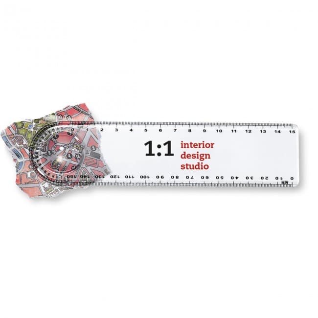 Custom Printed Ruler With Magnifier - Image 2