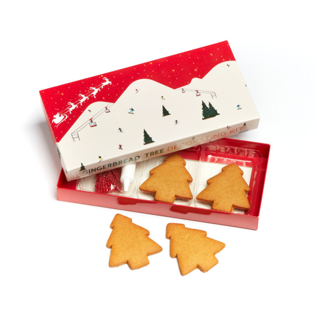 Custom Printed Eco Treat Pack Ginger Bread Trees