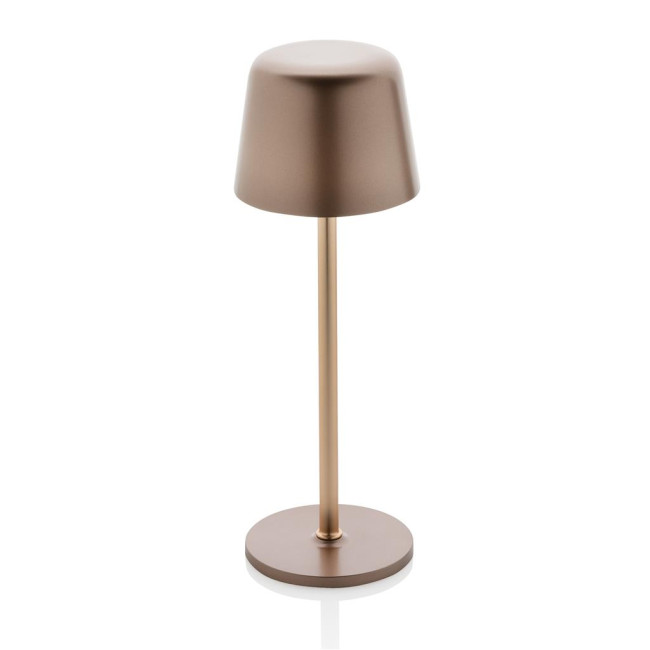 Custom Printed Zenic RCS Recycled Plastic USB Re-Chargable Table Lamp - Image 1