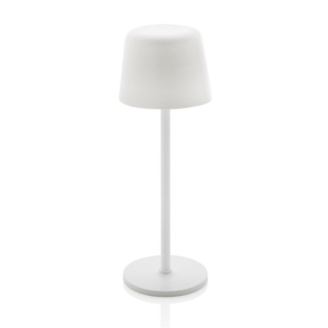 Custom Printed Zenic RCS Recycled Plastic USB Re-Chargable Table Lamp - Image 2