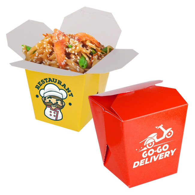 Custom Printed Noodle Box Medium 26oz