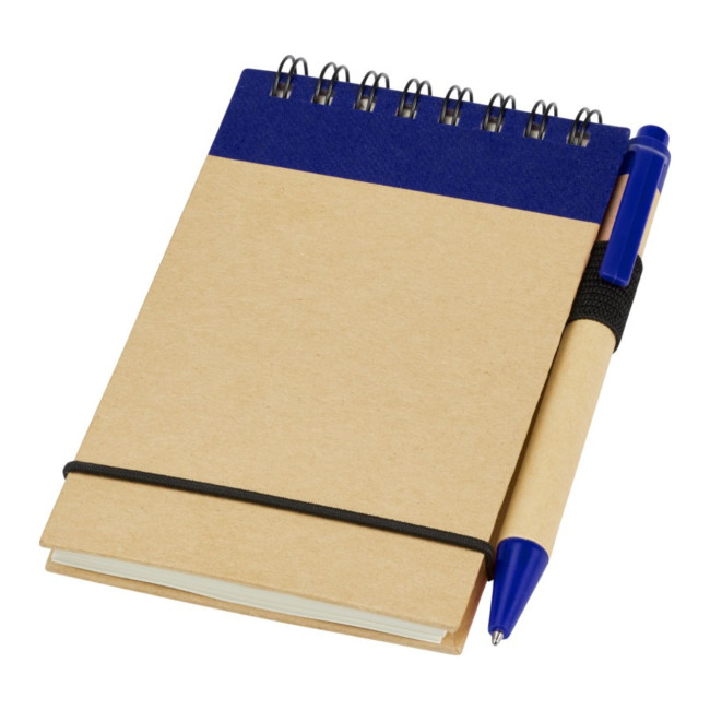 Custom Printed Zuse A7 Recycled Jotter Notepad With Pen - Image 7