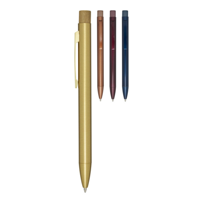 Custom Printed Beatriz Recycled Brass Ballpoint Pen