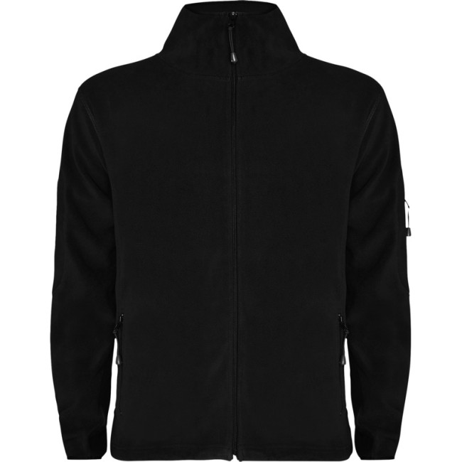 Custom Printed Luciane Men's Full Zip Fleece Jacket - Image 1