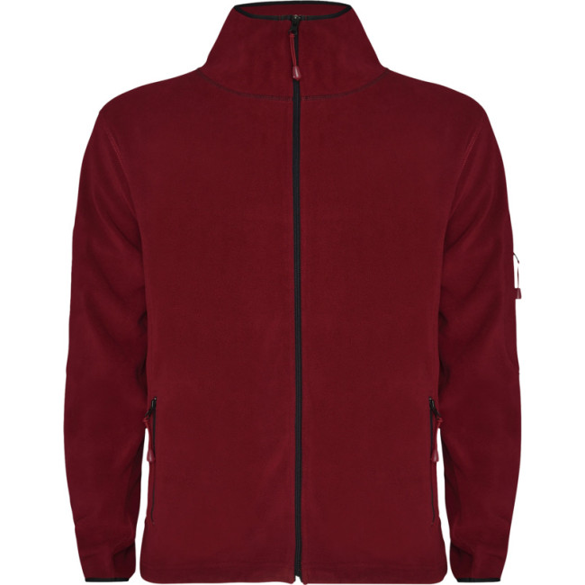 Custom Printed Luciane Men's Full Zip Fleece Jacket - Image 3