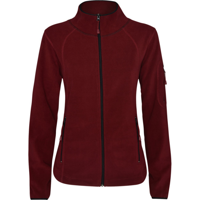 Custom Printed Luciane Women's Full Zip Fleece Jacket - Image 1