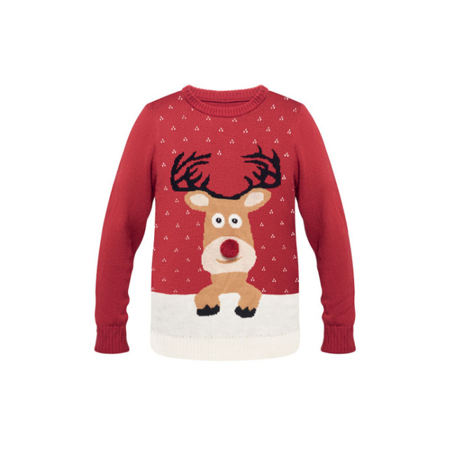 Custom Printed Christmas Sweater S/M - Image 1