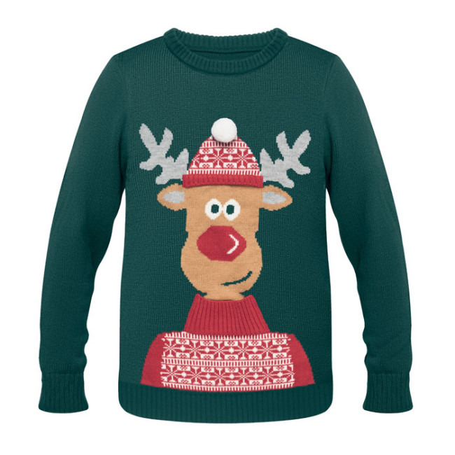 Custom Printed Christmas Sweater L/XL - Image 2