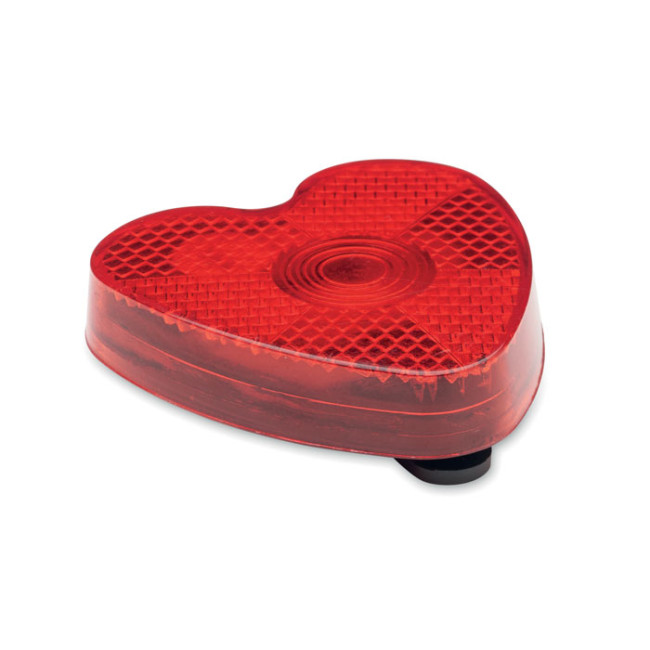 Custom Printed Heart Shaped Reflector Light