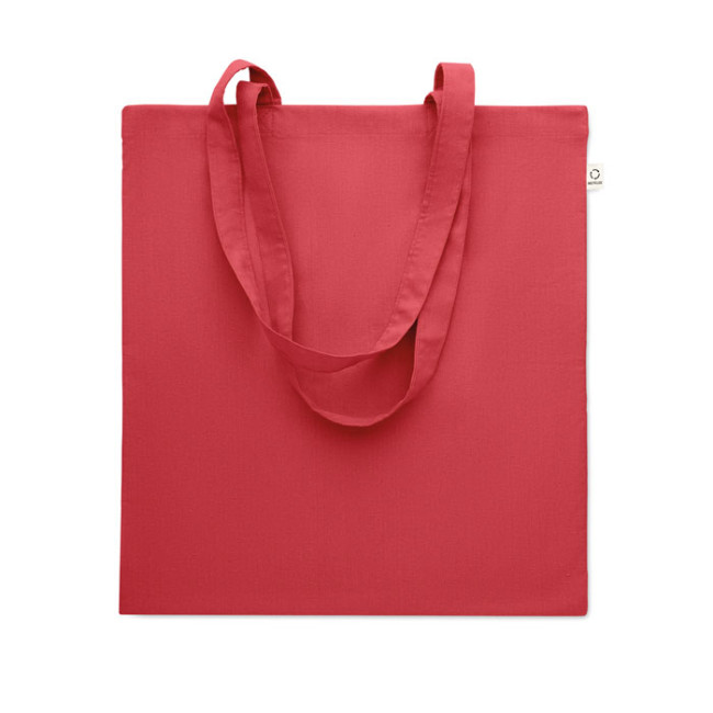 Custom Printed Recycled Cotton Shopping Bag  140 gr/m² - Image 2