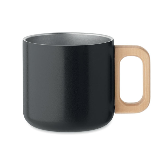 Custom Printed Recycled Double Wall Mug 350ml - Image 4