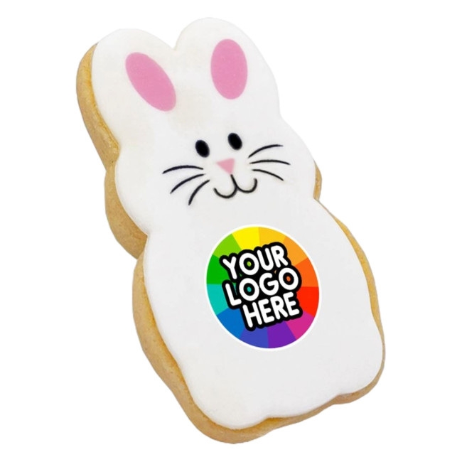 Custom Printed Easter Bunny Biscuit