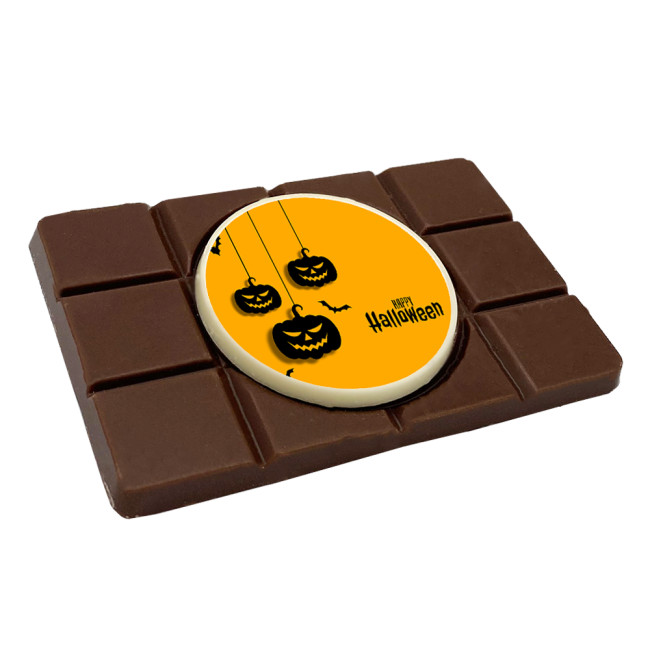 Custom Printed Halloween Chocolate Bar 45g