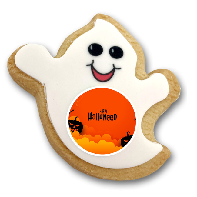 Custom Printed Halloween Bespoke Biscuits - Image 1