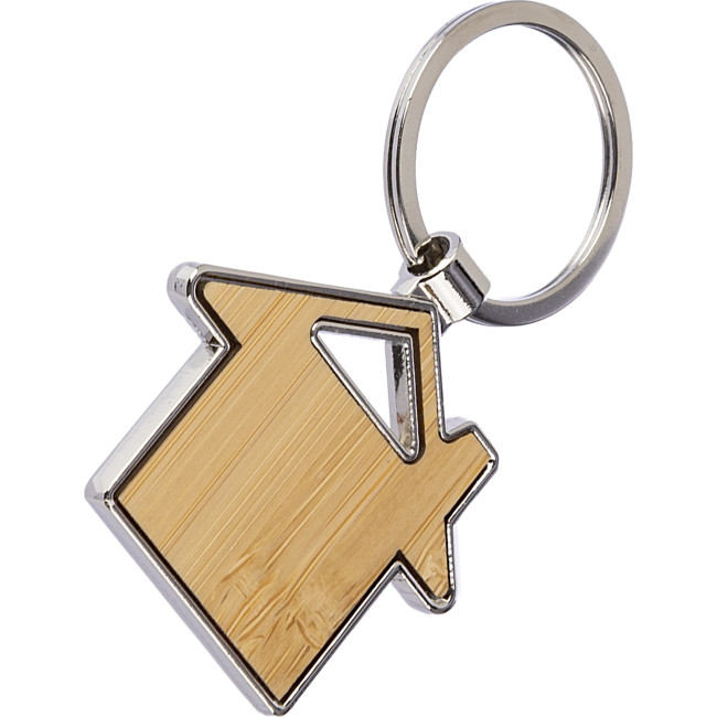 Custom Printed Bamboo House Key Holder