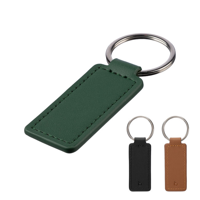 Custom Printed Apple Leather Keyholder