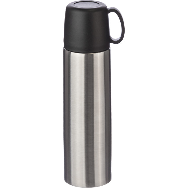 Custom Printed Stainless Steel Double Walled Flask 500ml