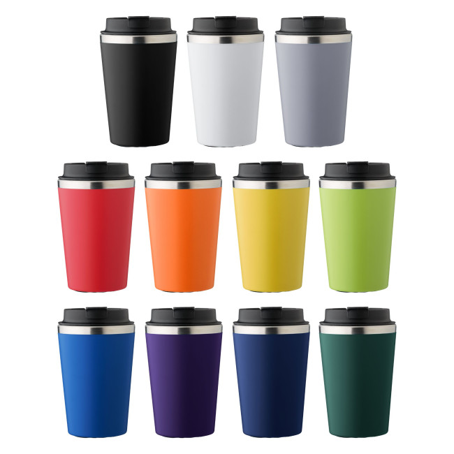 Custom Printed Stainless Steel Travel Mug 350ml - Image 2