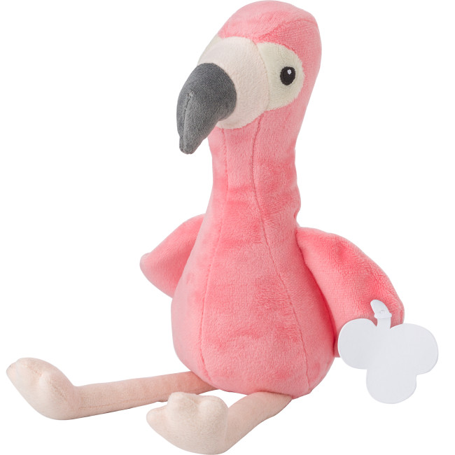 Custom Printed Plush Flamingo