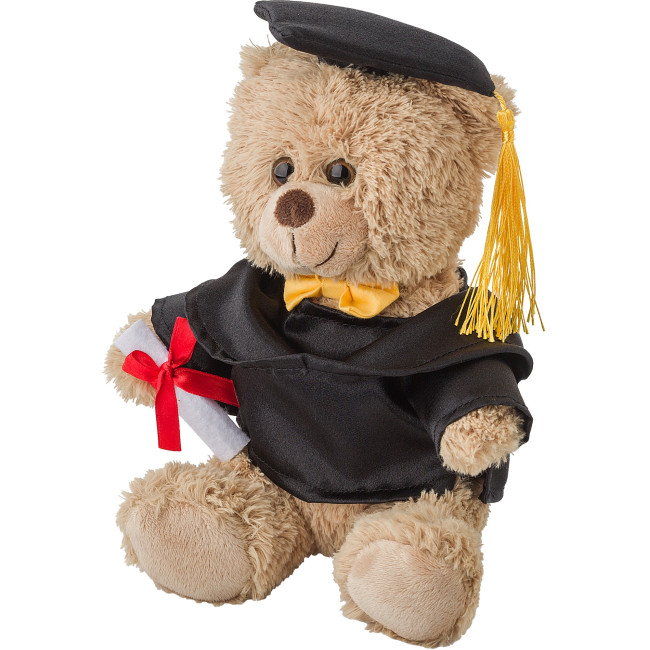 Custom Printed Plush Graduation Bear