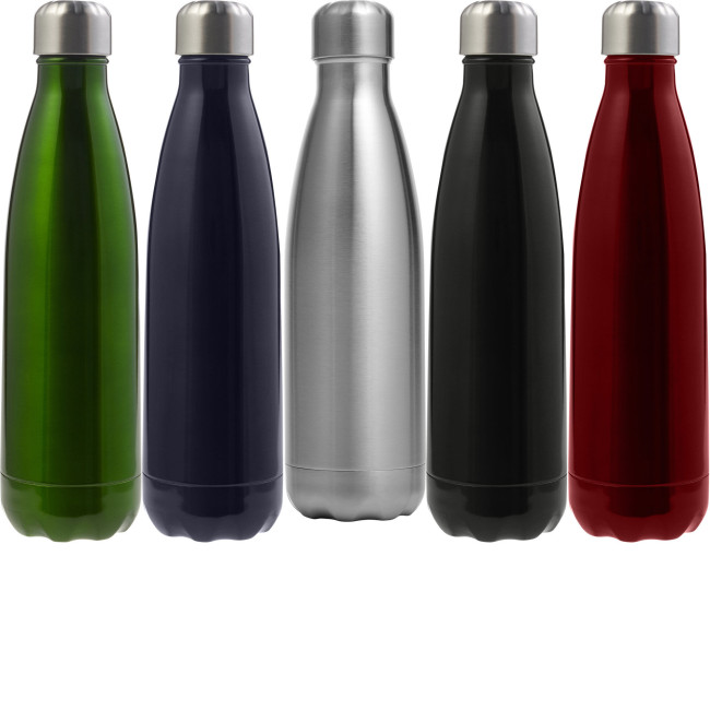 Custom Printed Stainless steel single walled bottle 650ml - Image 1