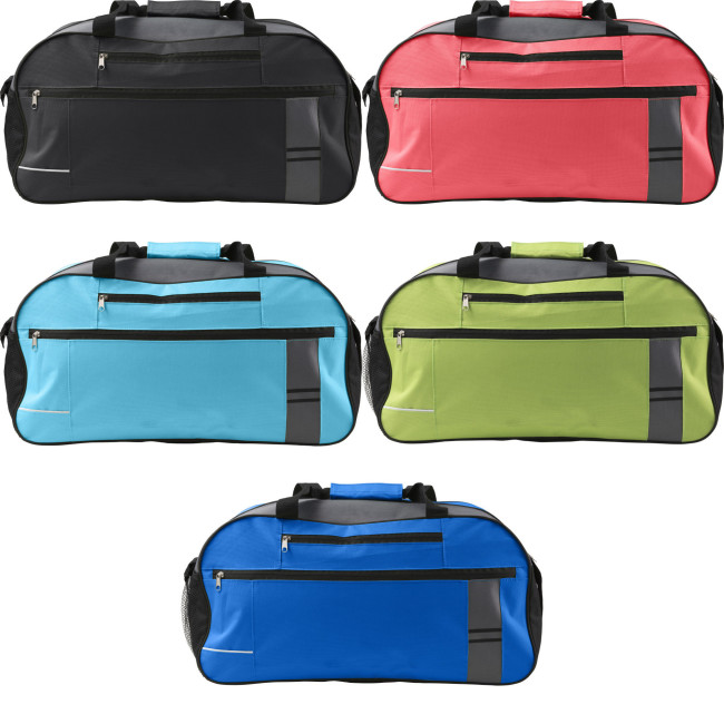 Custom Printed Sports travel bag - Image 1