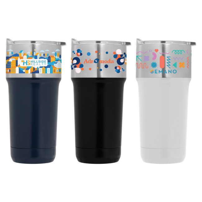 Custom Printed Optimus Double Wall Stainless Tumbler With Ceramic Interior 590ml