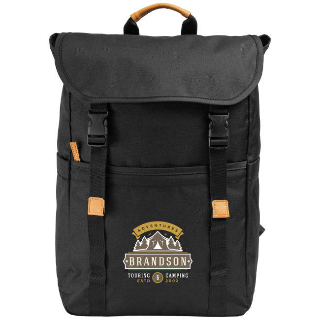 Custom Printed Lund 600D RPET Backpack