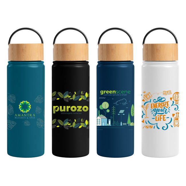 Custom Printed Reborn Double Wall Stainless Steel Bottle 530ml