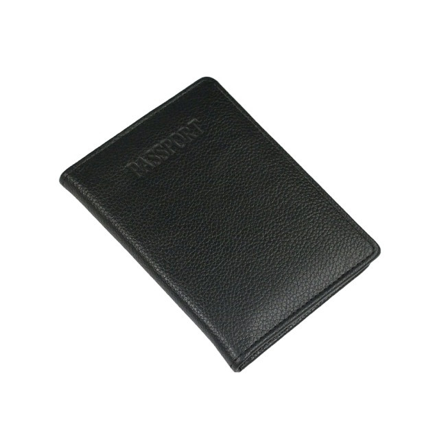 Custom Printed Biodegradable Leather Passport Case - Image 2