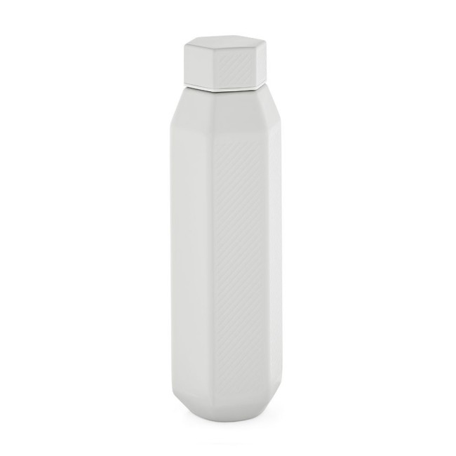 Custom Printed Hexagul Bottle Recycled Stainless Steel 530ml - Image 3