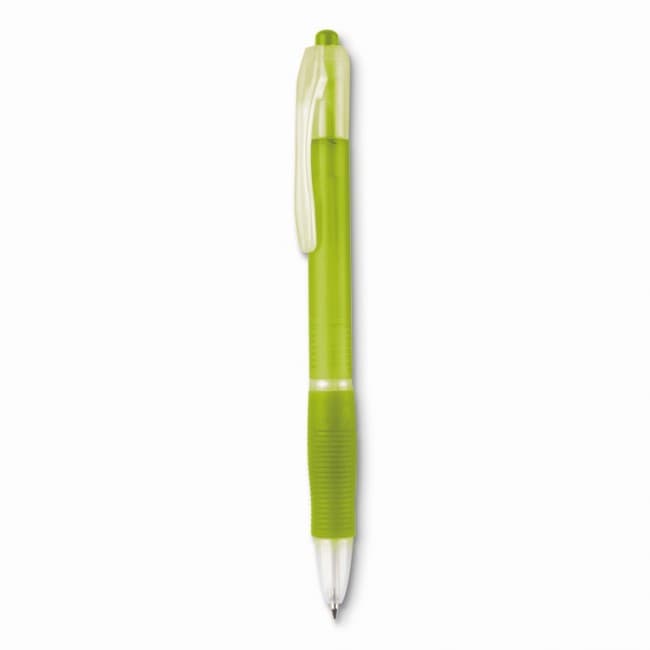 Custom Printed ABS Ballpen With Rubber Grip - Image 8