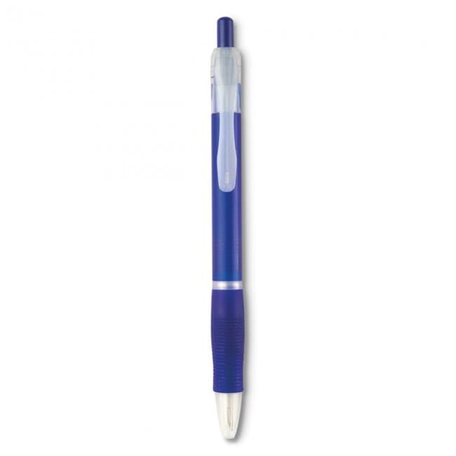 Custom Printed ABS Ballpen With Rubber Grip - Image 1