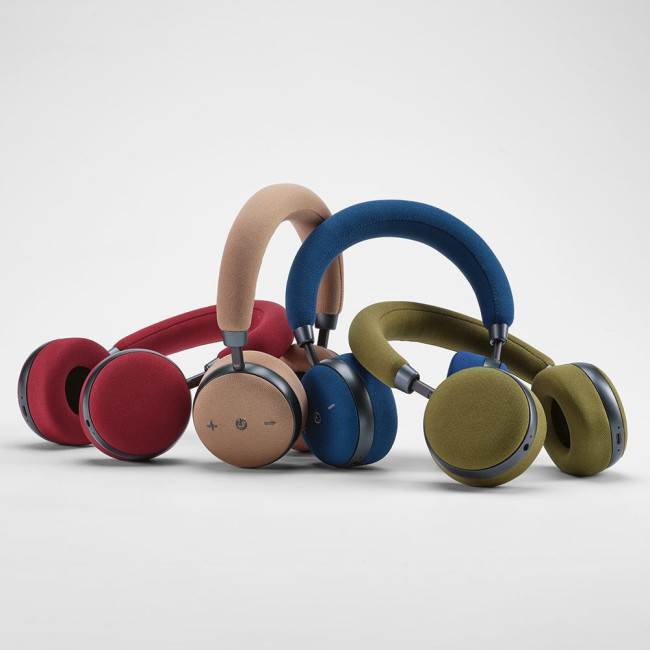 Custom Printed Bell Headphones Recycled ABS 500mAh - Image 2