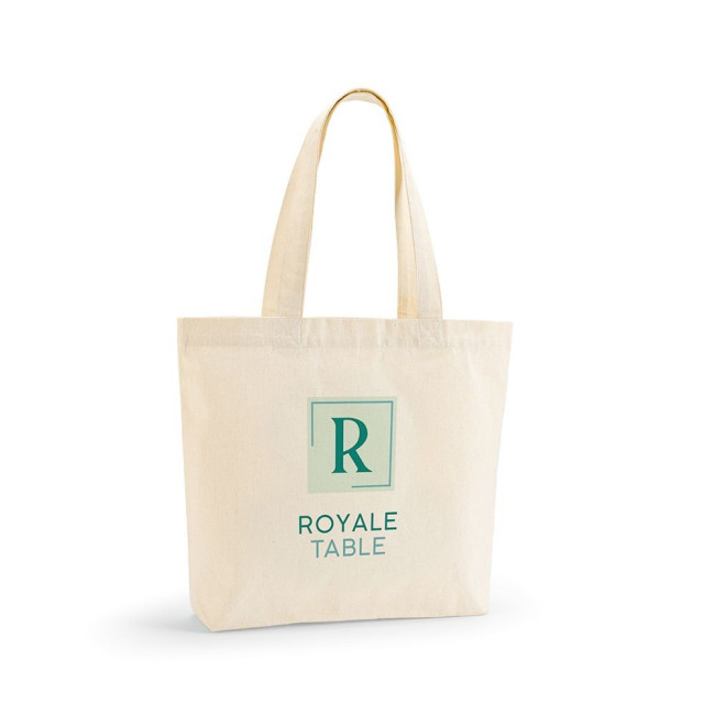 Custom Printed Teide Shopping Bag Recycled Cotton 280gsm EU