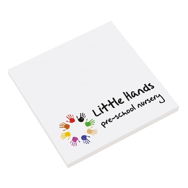 Custom Printed Sticky-Smart Notes 3"x 3"