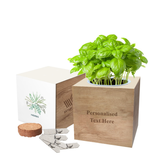 Custom Printed Express Desktop Cube Gardens - Image 1