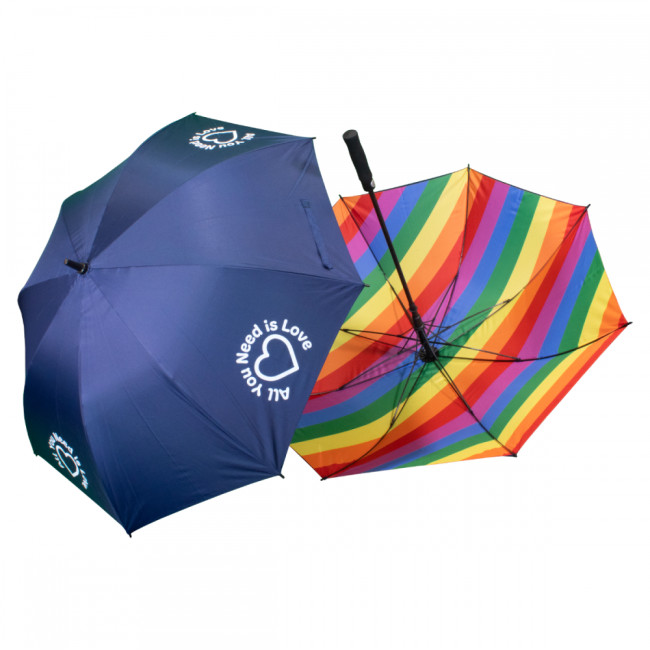 Custom Printed Full Colour Printed Golf Umbrella - Image 1