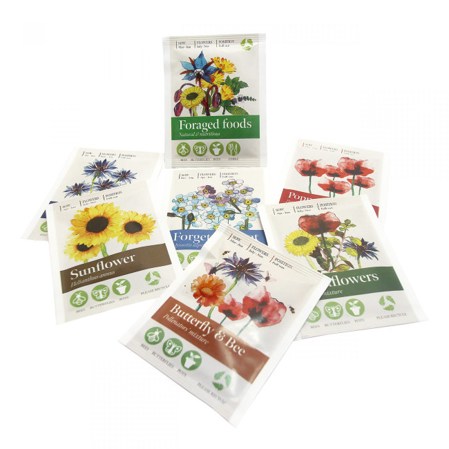 Custom Printed Green & Good Standard Seed Packet - Image 1