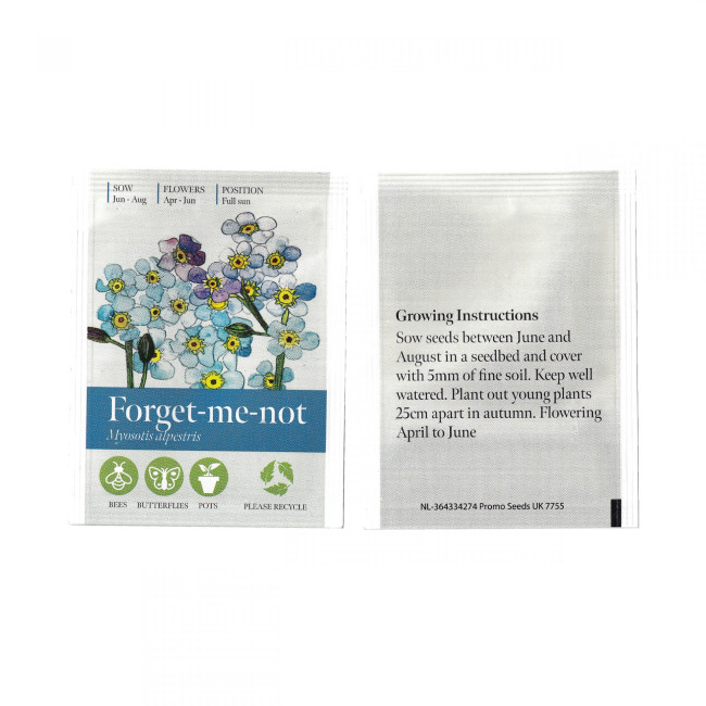 Custom Printed Green & Good Standard Seed Packet - Image 6