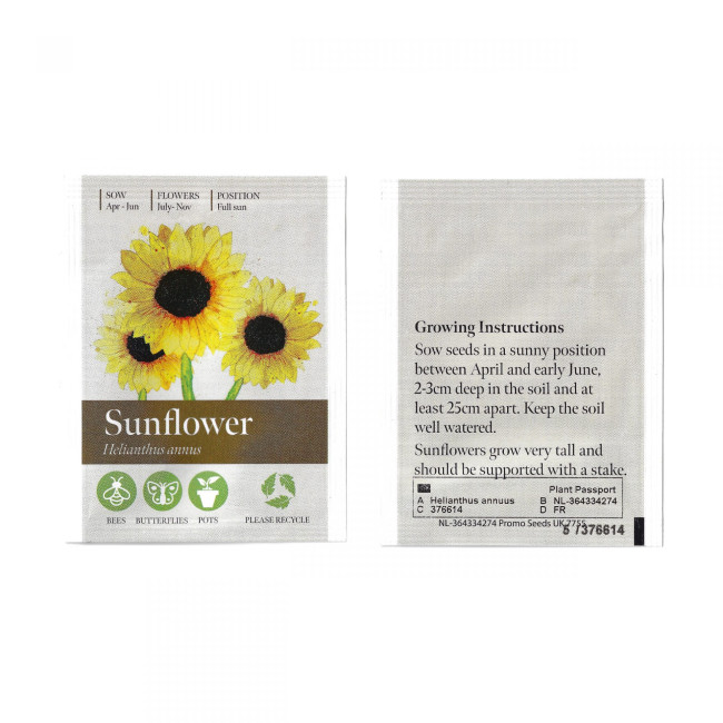 Custom Printed Green & Good Standard Seed Packet - Image 8