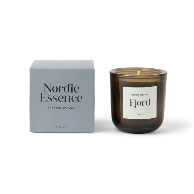 Custom Printed Nordic Essence Scented Candle Small - Image 1