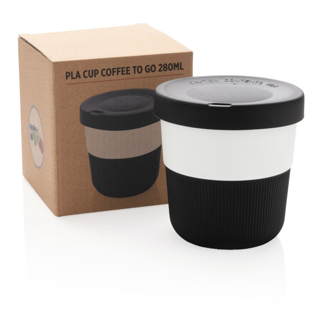 Custom Printed PLA Cup Coffee To Go 280ml - Image 2