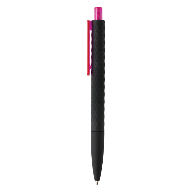 Custom Printed X3 Black Smooth Touch Pen - Image 5