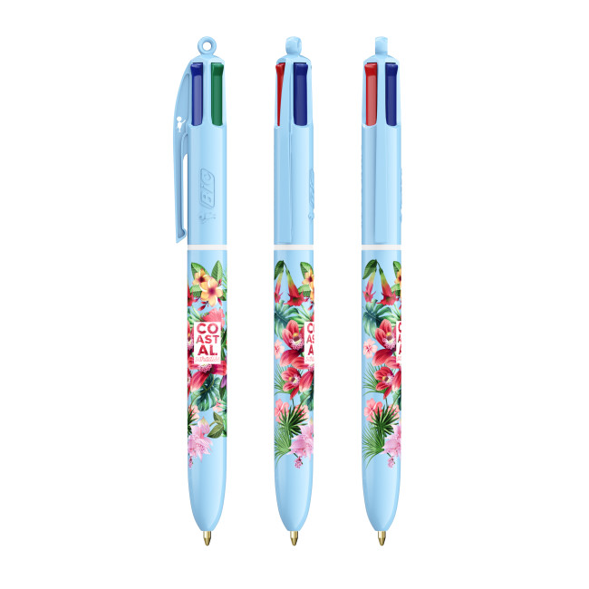 Custom Printed BIC 4 Colours Pastel Digital