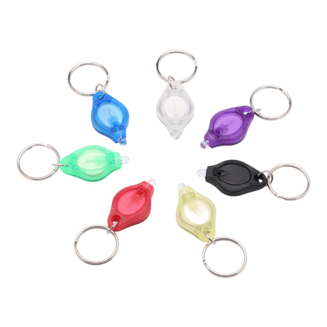 Custom Printed Mini UV Torch Keyring