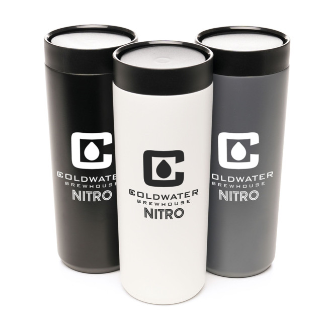 Custom Printed Pushpour 600ml Tumbler - Image 1